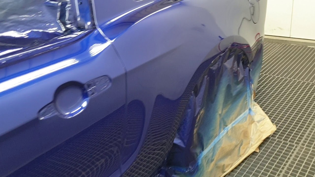FORD MUSTANG BODY PAINT DEEP IMPACT BLUE