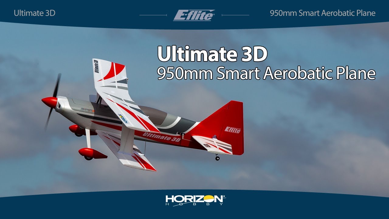 E-flite® Ultimate 3D 950mm with Smart BNF® Basic/PNP