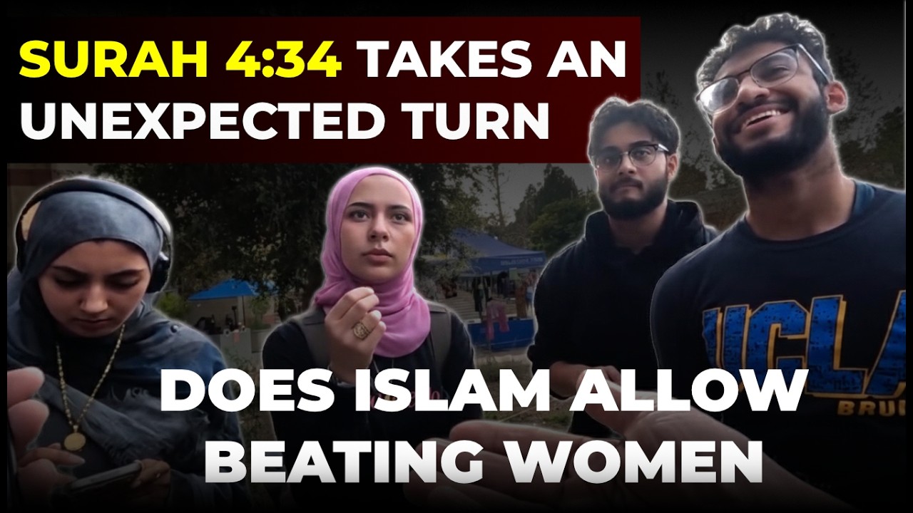 Muslim Female Student Gets MSA Help to Defend Islam Ends up with the Gospel #ucla