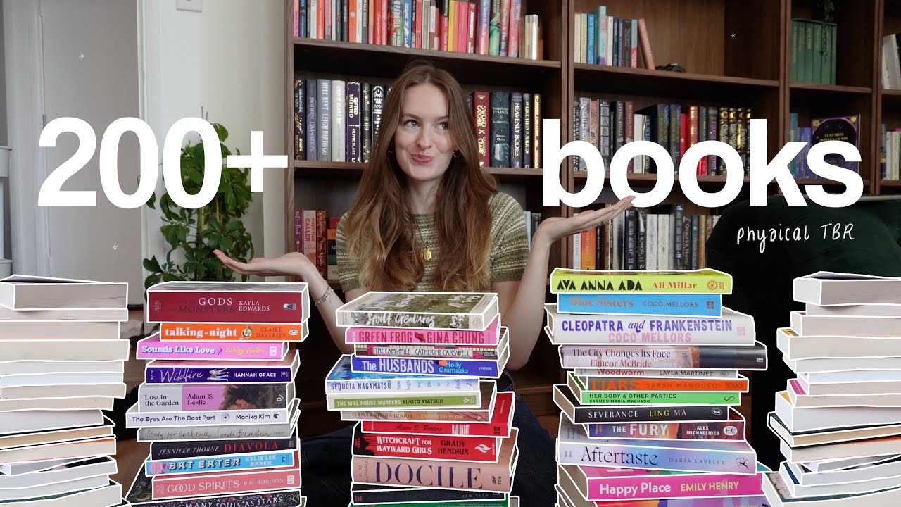 how much of my 200+ physical tbr can I read in a week? 📚 tbr takedown ep. 2