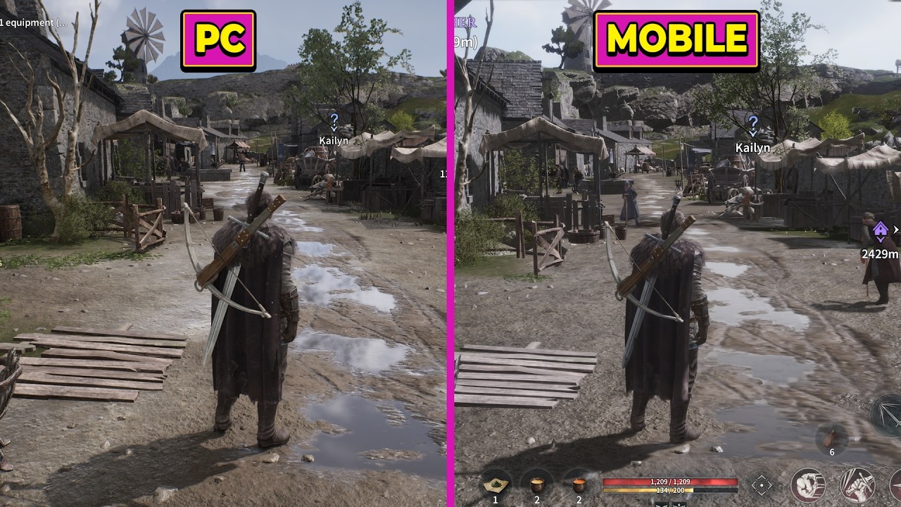 Game of Thrones: Kingsroad &ndash; PC vs Mobile Ultra Graphics Comparison