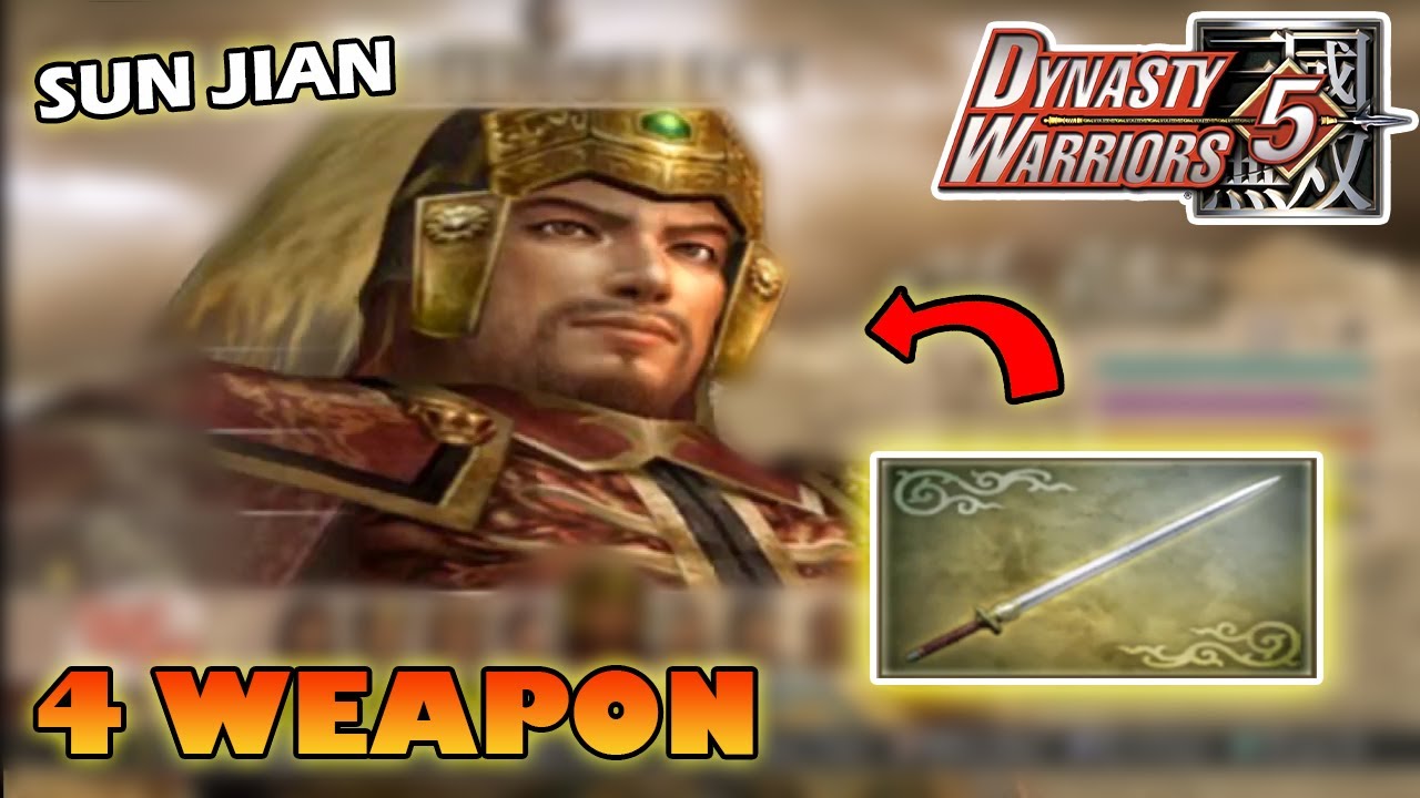 Tutorial Cara Mendapatkan 4th Weapon Sun Jian - Dynasty Warrior 5