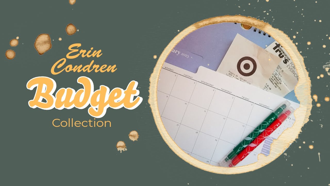 Erin Condren *New* Budgeting Tools