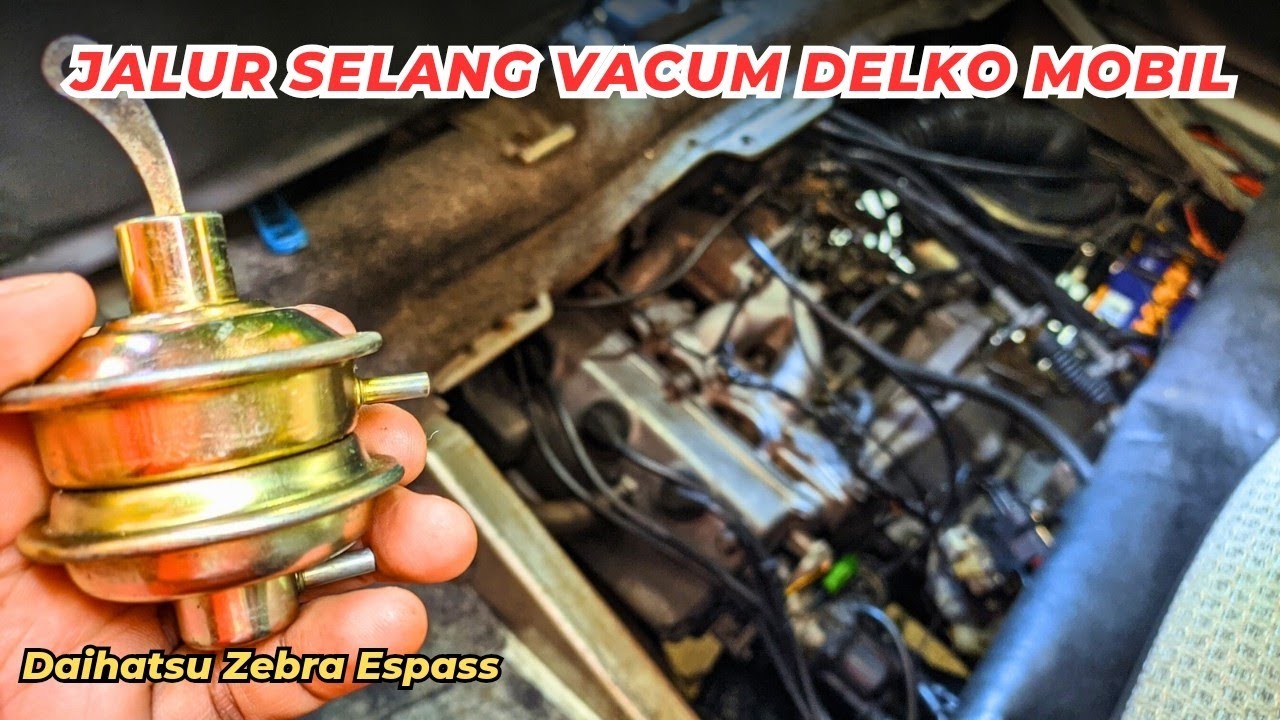 Jangan Sampai Salah Pasang ‼️ Jalur vacum Delco pada Mobil Daihatsu Zebra Espass yang Benar