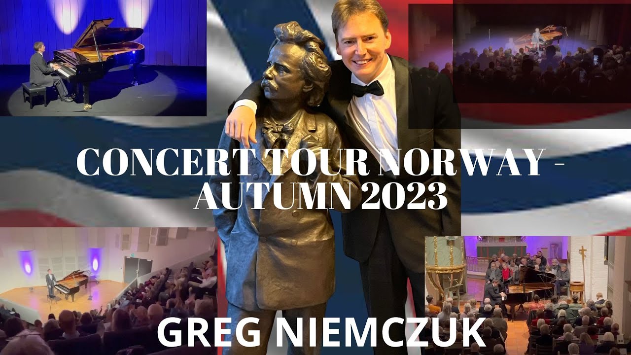 Greg Niemczuk - Grieg and Chopin - Concert Tour in Norway, Autumn 2023 - SUMMARY