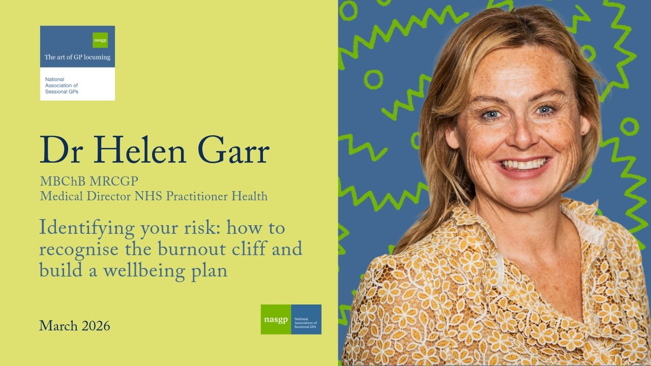 Risk of burnout in salaried and locum GPs