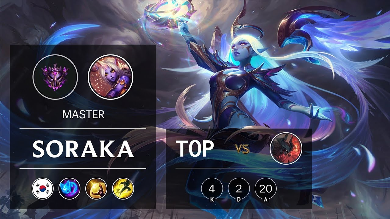 Soraka Top vs Aatrox - KR Master Patch 10.1