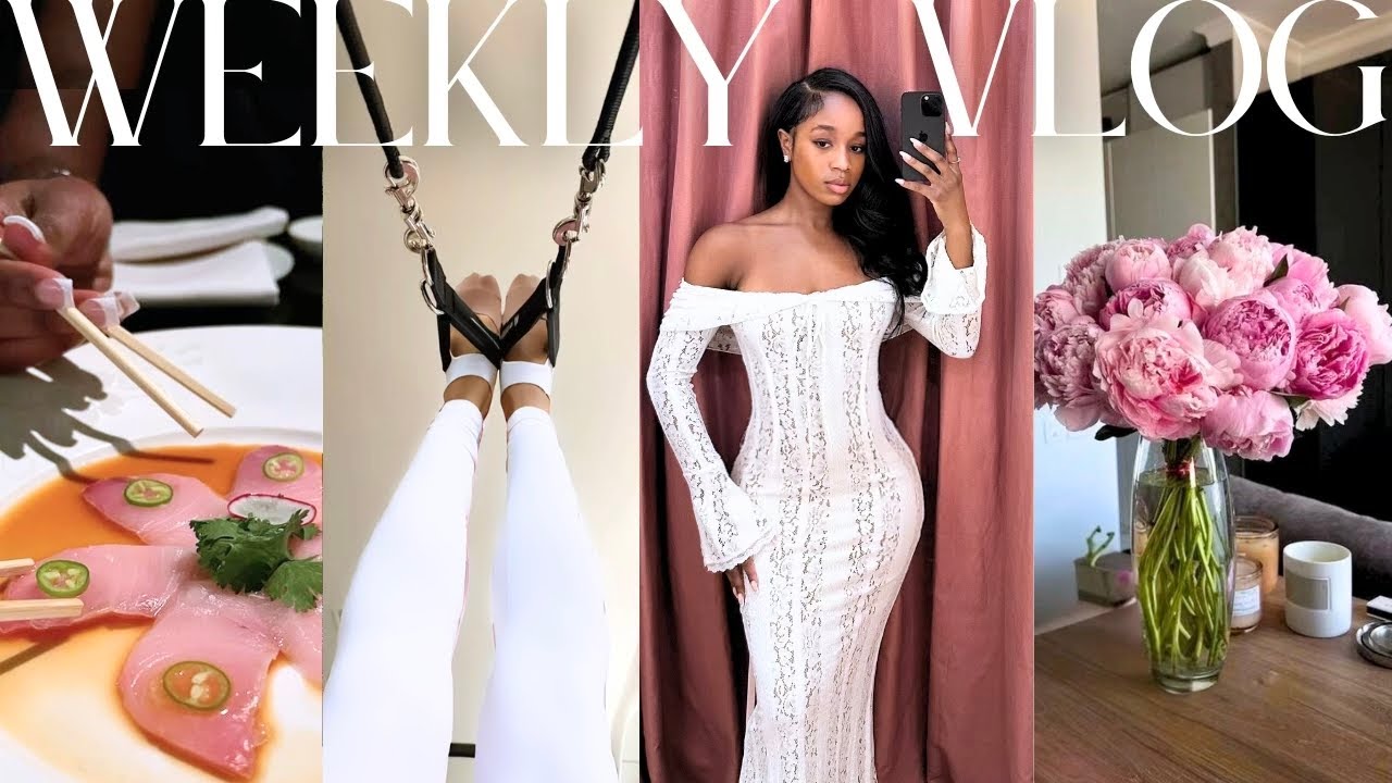 weekly vlog! turns out i’m not fat, just bloated + 5AM pilates + summer hygiene routine + sushi date