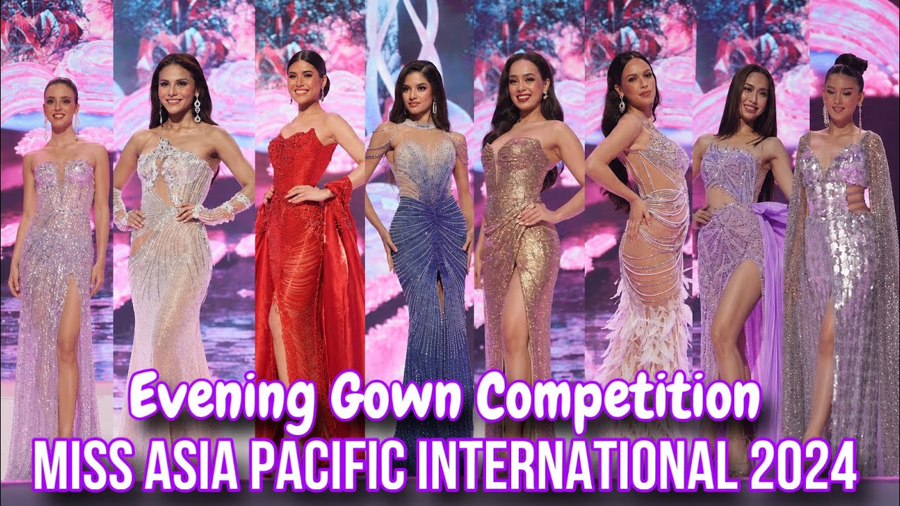 Miss Asia Pacific International 2024 Top 20 Evening Gown Competition