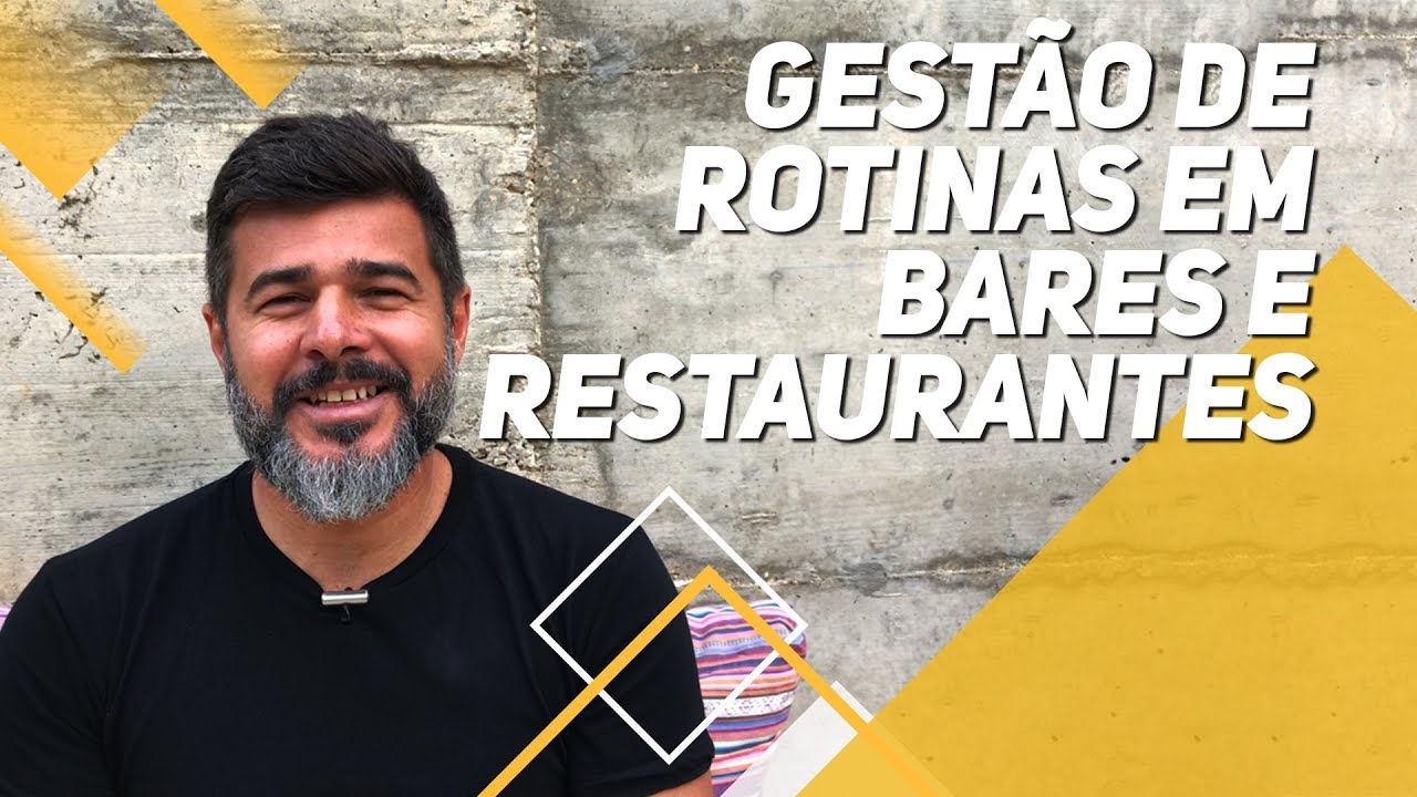 Gest&atilde;o de rotinas em bares e restaurantes | Pablo Monteiro Academy
