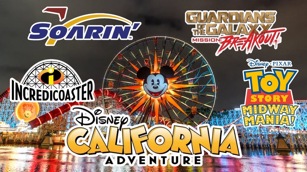 ЛУЧШЕЕ ИЗ КАЖДОГО АТТРАКЦИОНА в Disney California Adventure!