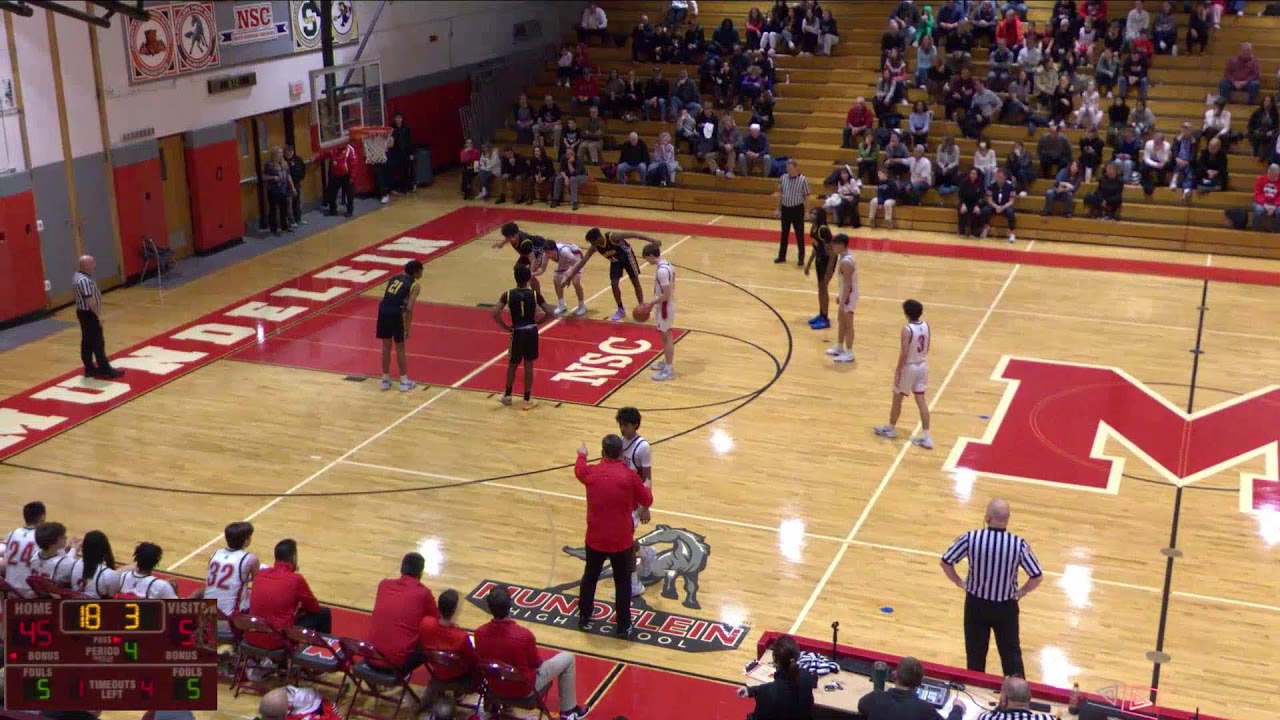 Mundelein High School vs Warren Township High School Mens Varsity Basketball