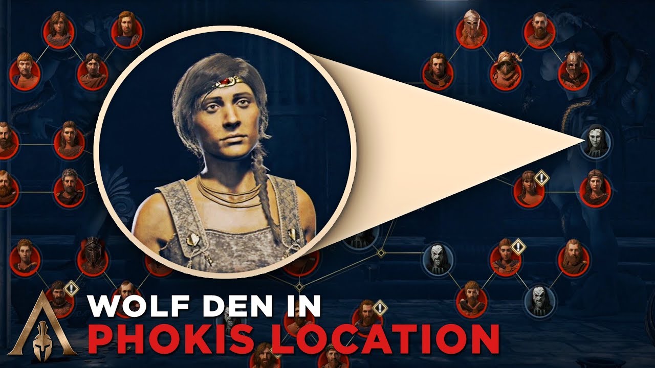 How to Find Wolf Den in Phokis (Cultist Clue Location) - Assassin's Creed Odyssey