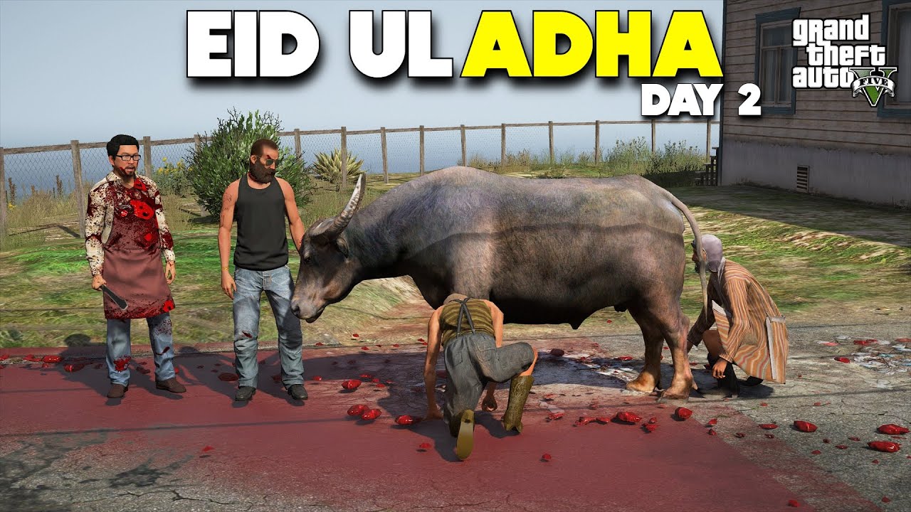 BUFFALO KI QURBANI | EID UL ADHA 2023 DAY 2 | GTA 5 STORIES