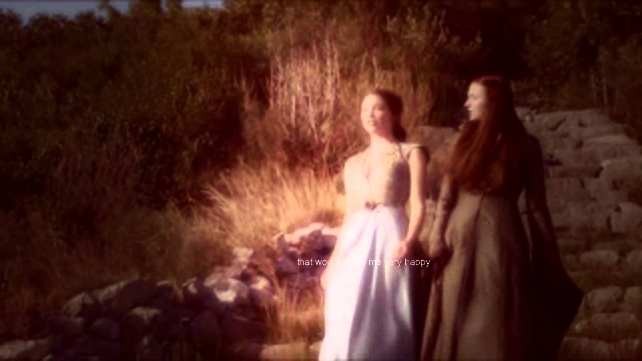 sansa & margaery | i think i might've inhaled you