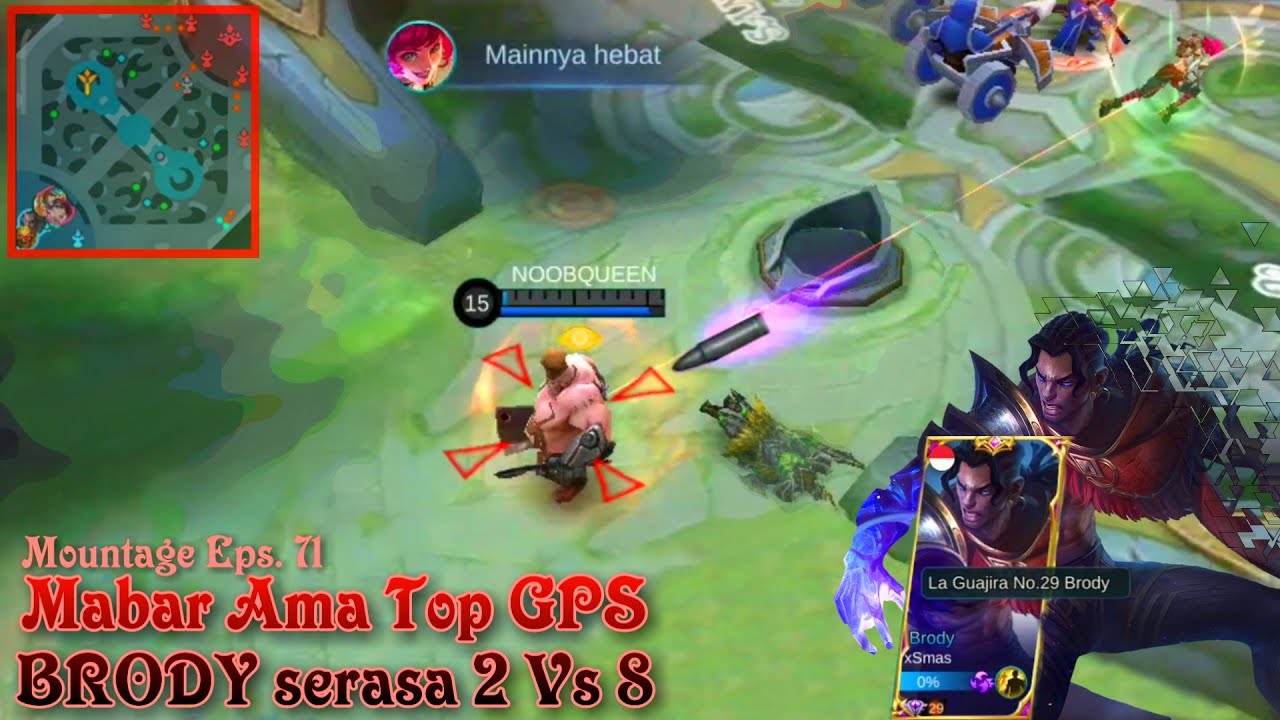 Me + Top GPS Rank Brody Feel 2 vs 8 Episode 71