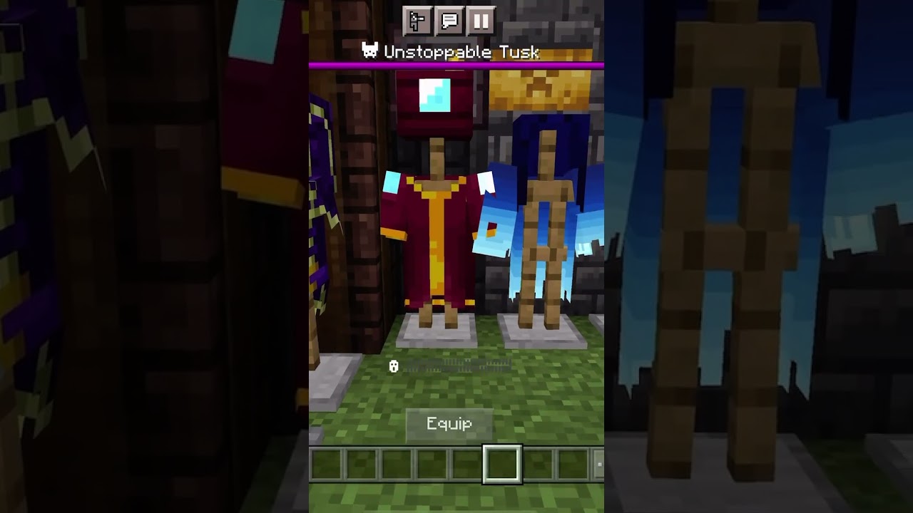 All the armor. #1 minecraft dungeons addon by @EmptyCoso