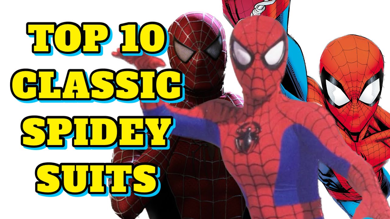 Top 10 Classic Spider-Man Suits (Including The Lost Spider-Man Costume)