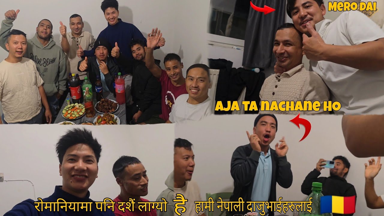 Romania मा पनि दशैं लाग्यो | नवमीमा Dai haru sanga ramailo gardai🇷🇴| Europe lifestyle | Must watch |