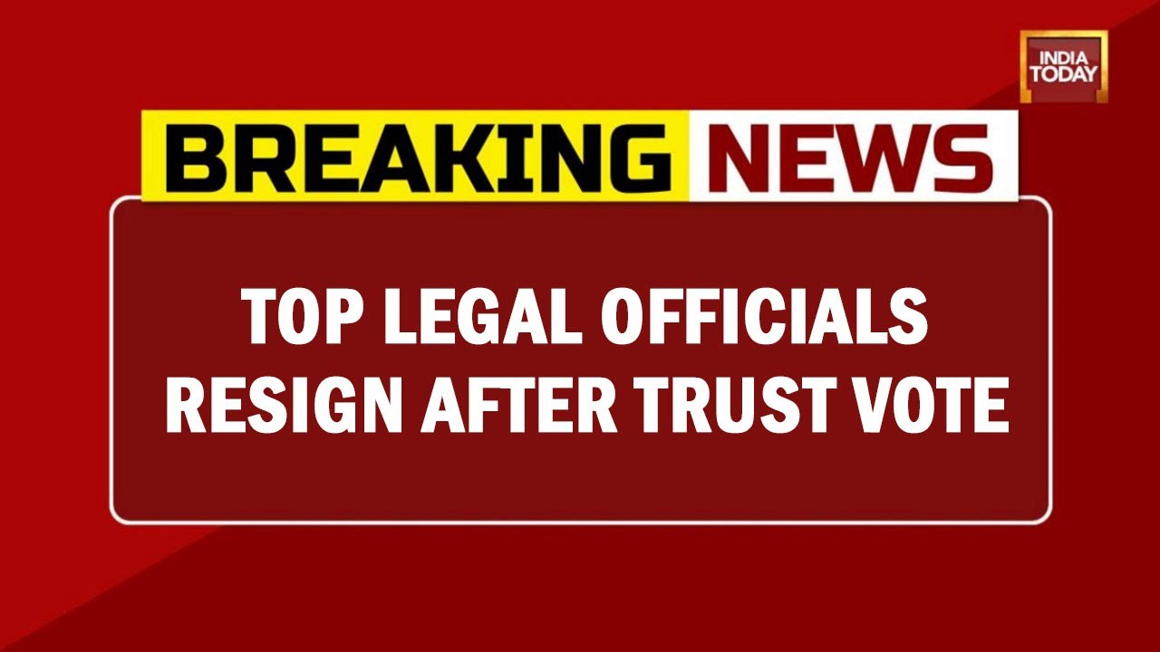 Top Legal Officials Resign After Trust Vote, Imran Khan Faces Revolt After Trust Vote Stunner