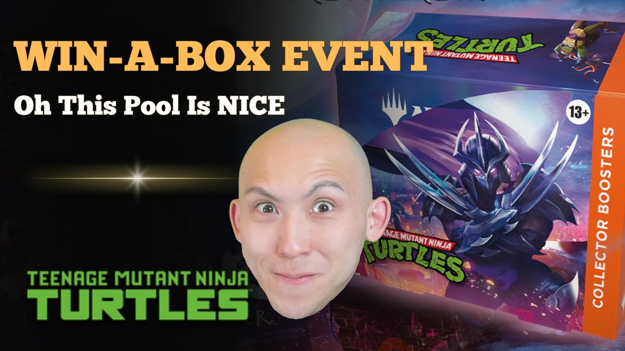 Oh This Pool Is NICE | Win-A-Box Event | TMNT Sealed | MTG Arena