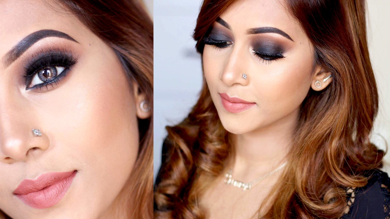 Easy Black Smokey Eyes 🖤 Valentines Special ll Sumayaa Meem
