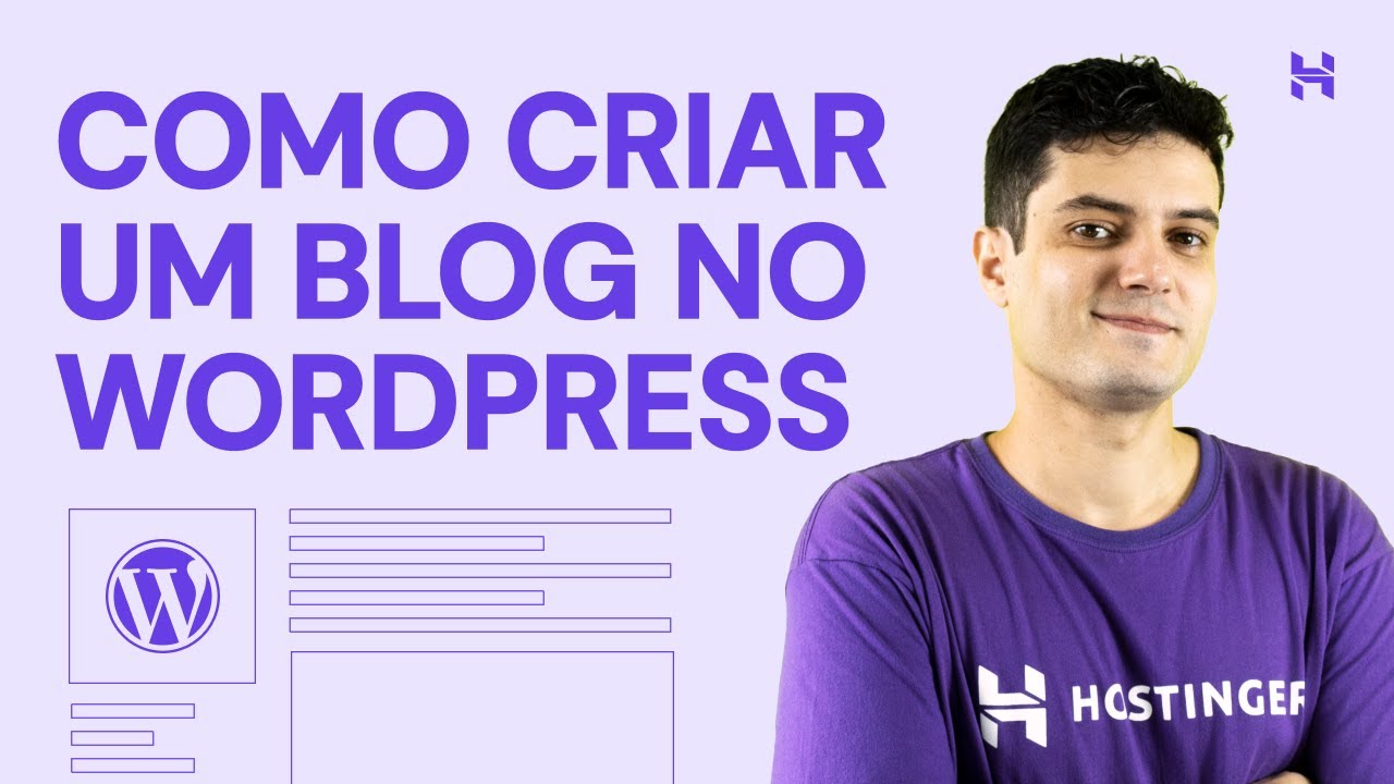 Como Criar um Blog no WordPress 🔥 (2025) | Hostinger Brasil