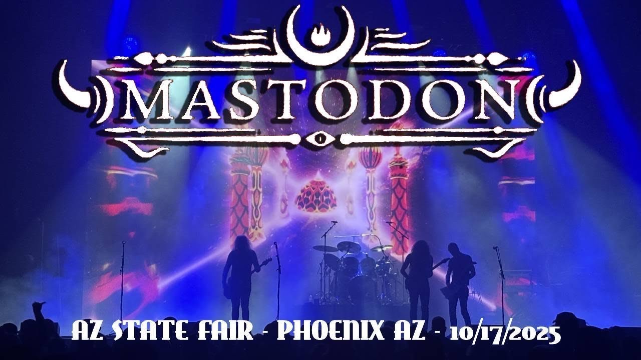 MASTODON - LIVE AT AZ STATE FAIR - PHOENIX AZ - OCTOBER 17, 2025