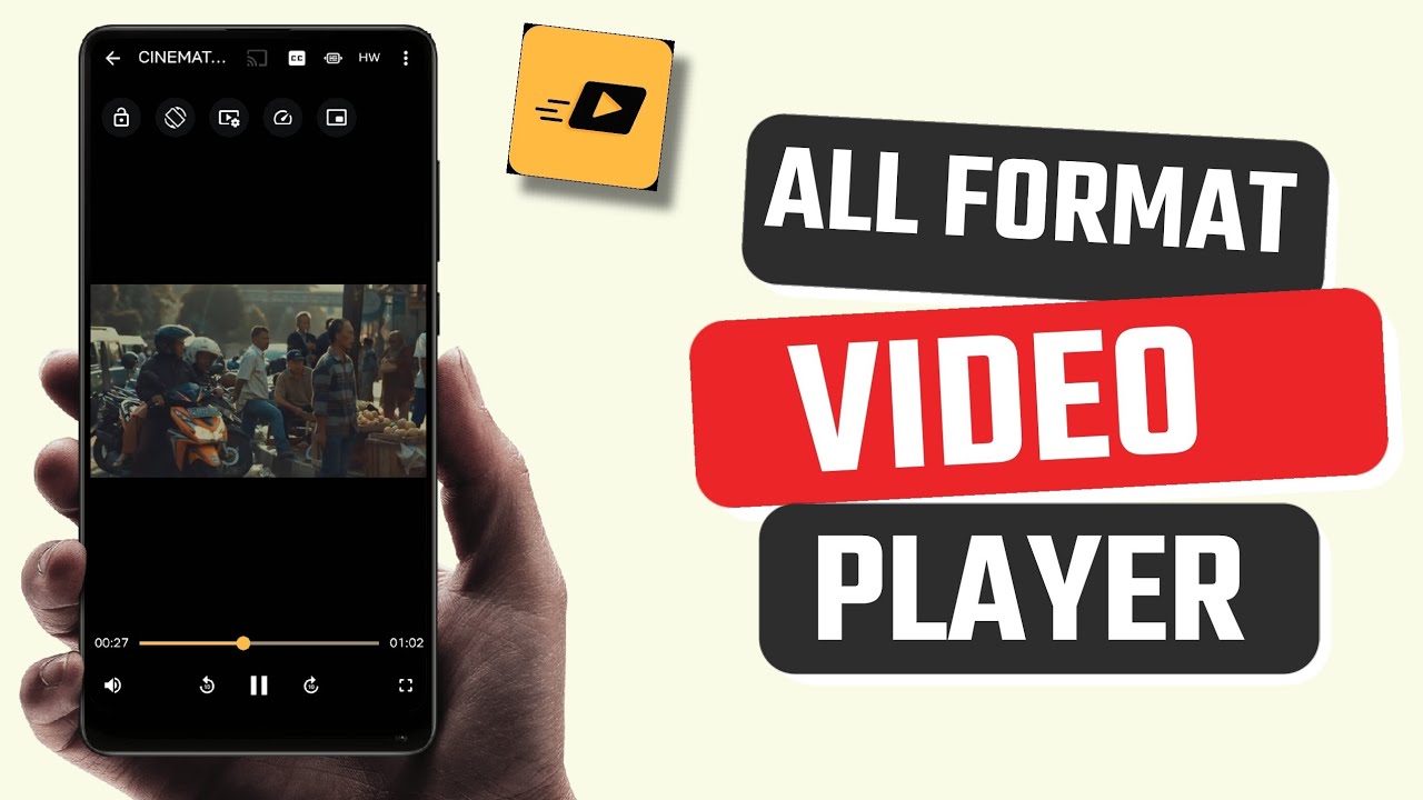 Best All Formats Video Player app for Android