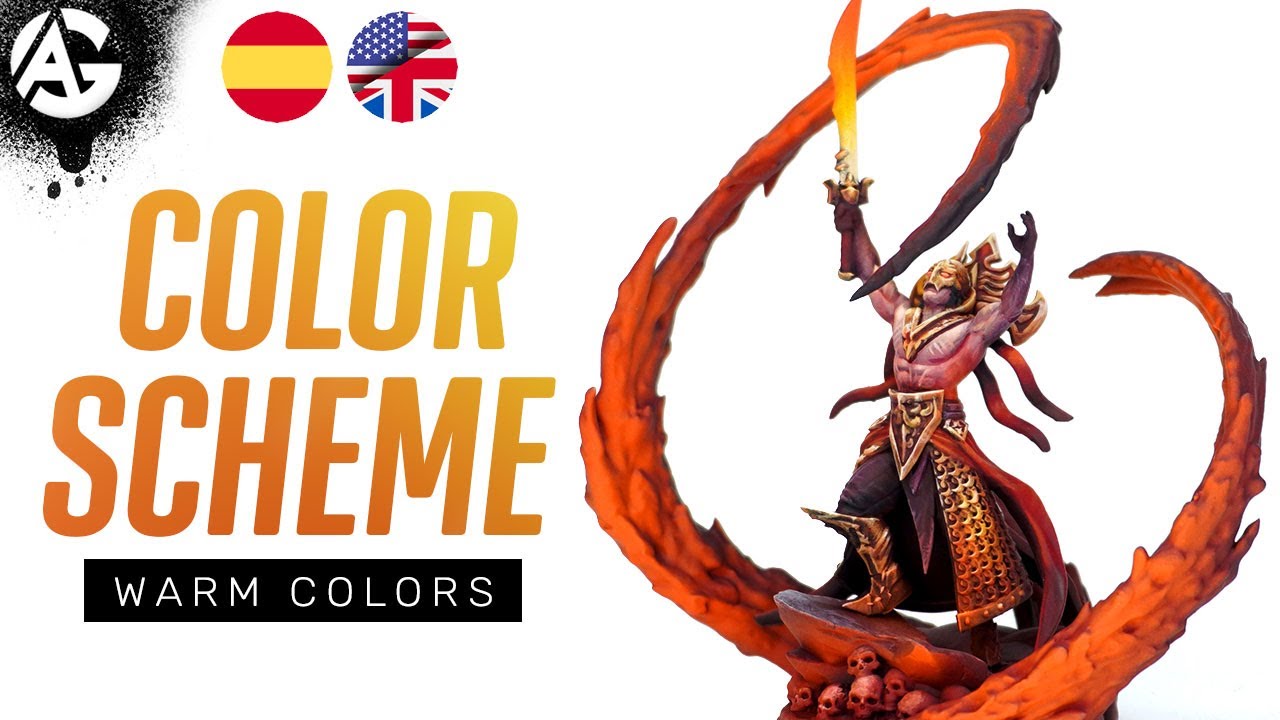WARM COLORS 🔴🟠 ( color scheme) / COLORES CALIDOS 🔴🟠 ( esquema de color)