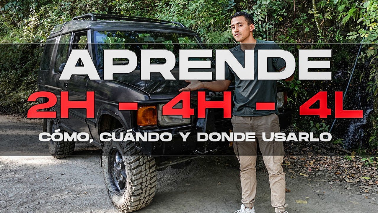 4x4 PARA PRINCIPIANTES: Cómo usar 2H, 4H y 4L CORRECTAMENTE | Guía definitiva