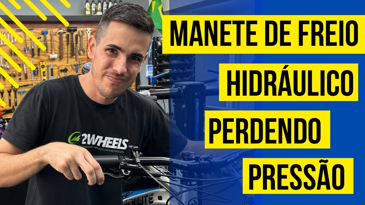 “DEFEITO” Manete de Freio Hidráulico Shimano perdendo Pressão!!!