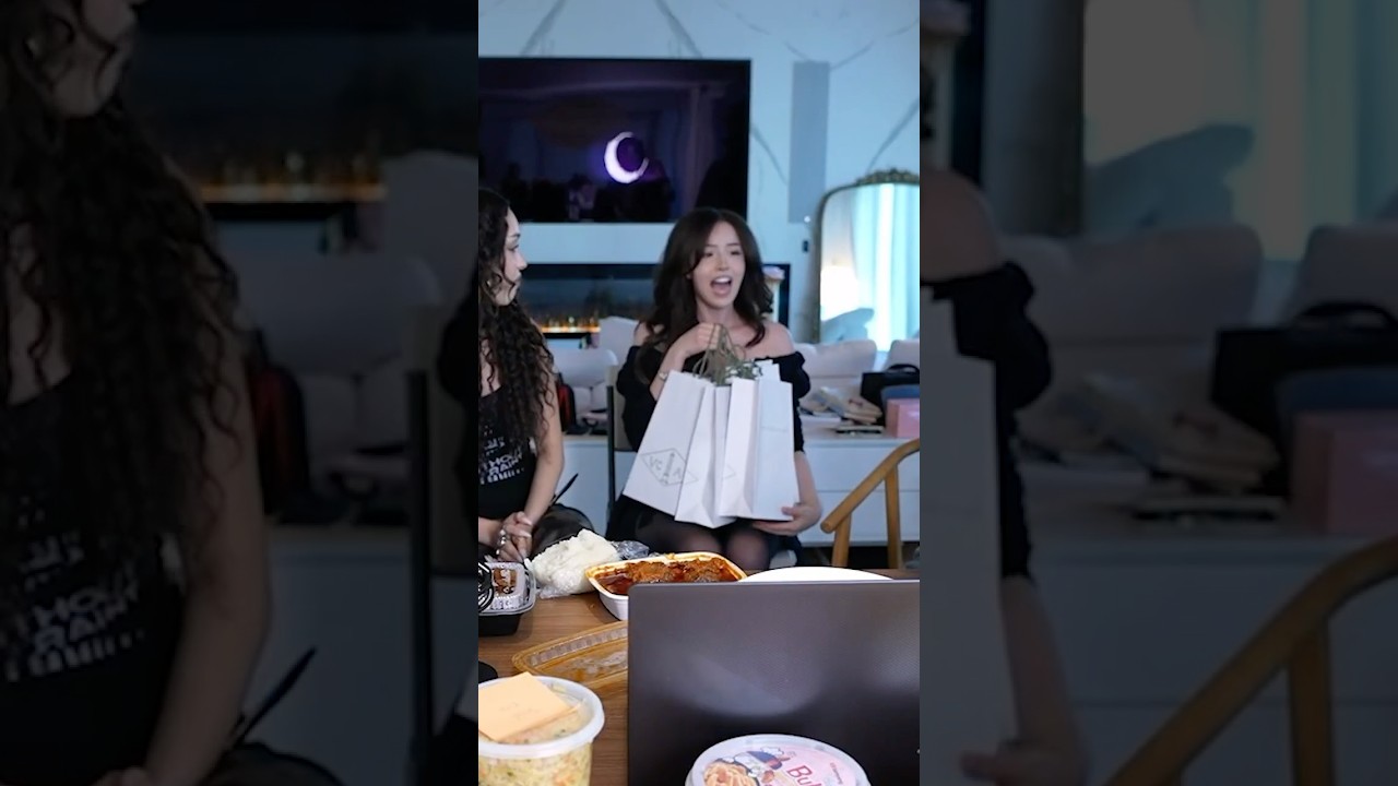 Pokimane surprises KATSEYE #shorts