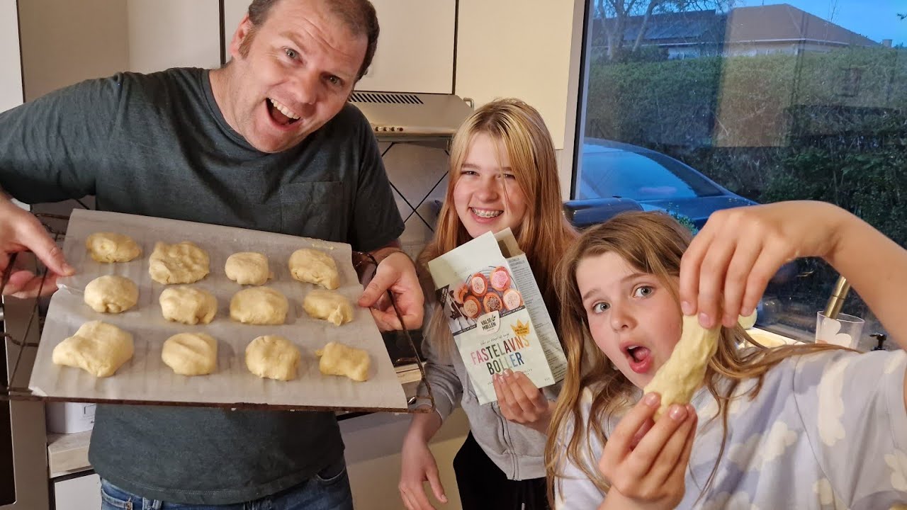 PIGERNE ER OVERGEARET🤪HYGGE🥰LAVER BOLLER MED CREME😀