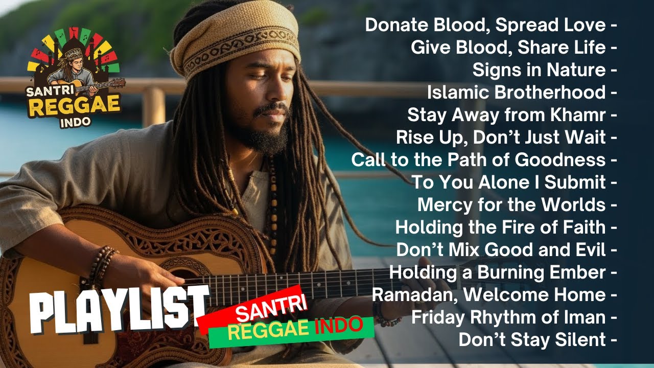 🔥 SPIRITUAL ROOTS REGGAE WITH A SOCIAL MESSAGE | SANTRI REGGAE INDO