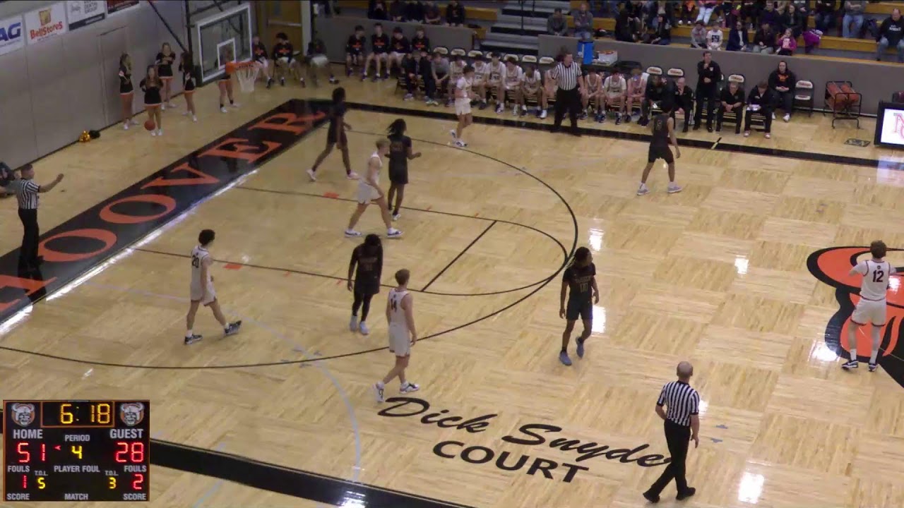 Hoover High School vs  Akron-Garfield High School Mens JV Basketball