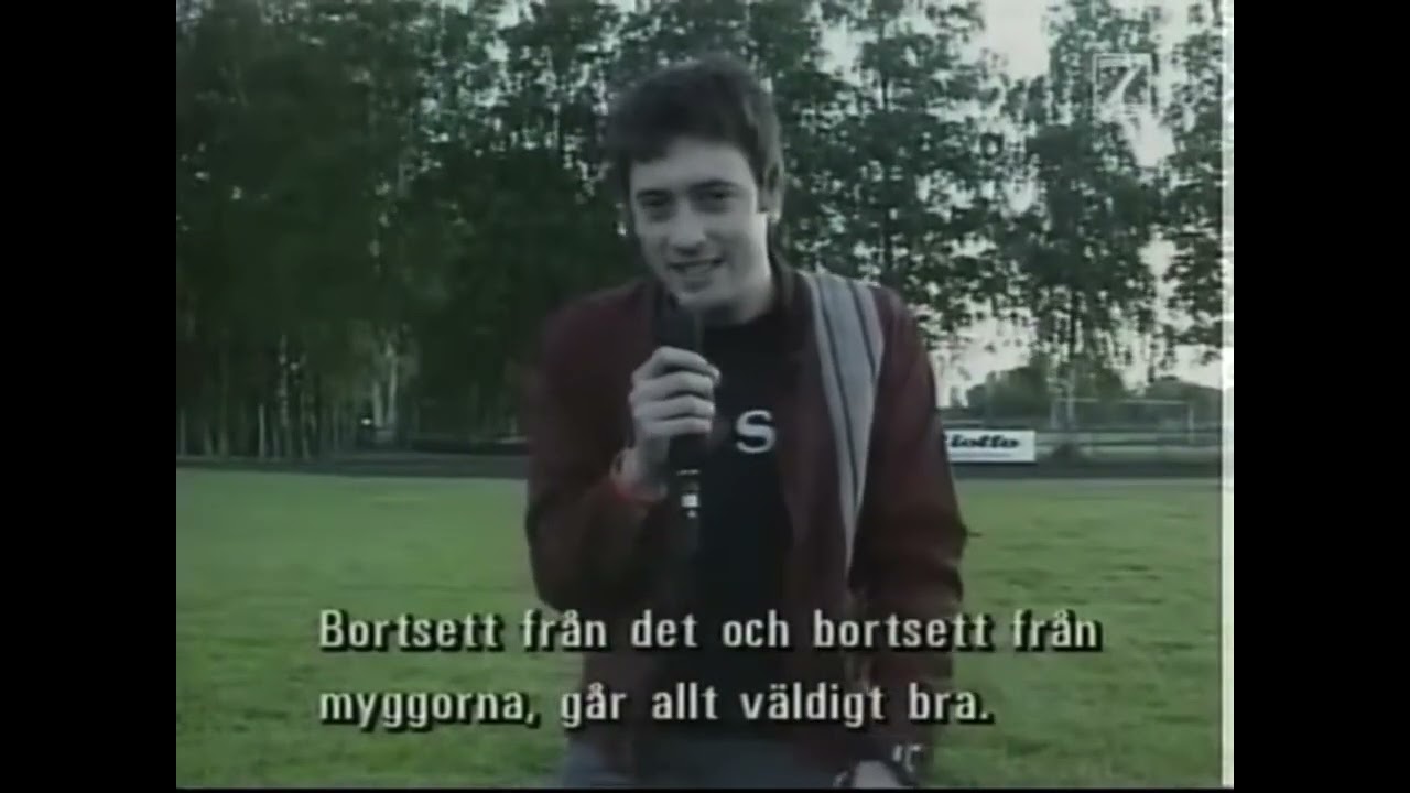 | GRAHAM COXON | Interview at Hultsfred Festival (1996)