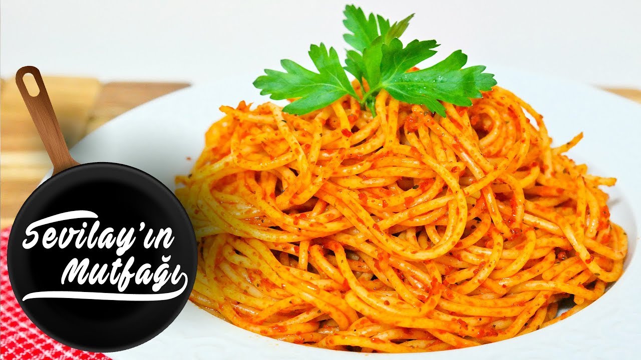Salçalı Spagetti Nasıl Yapılır? Salçalı Domatesli Spagetti Tarifi