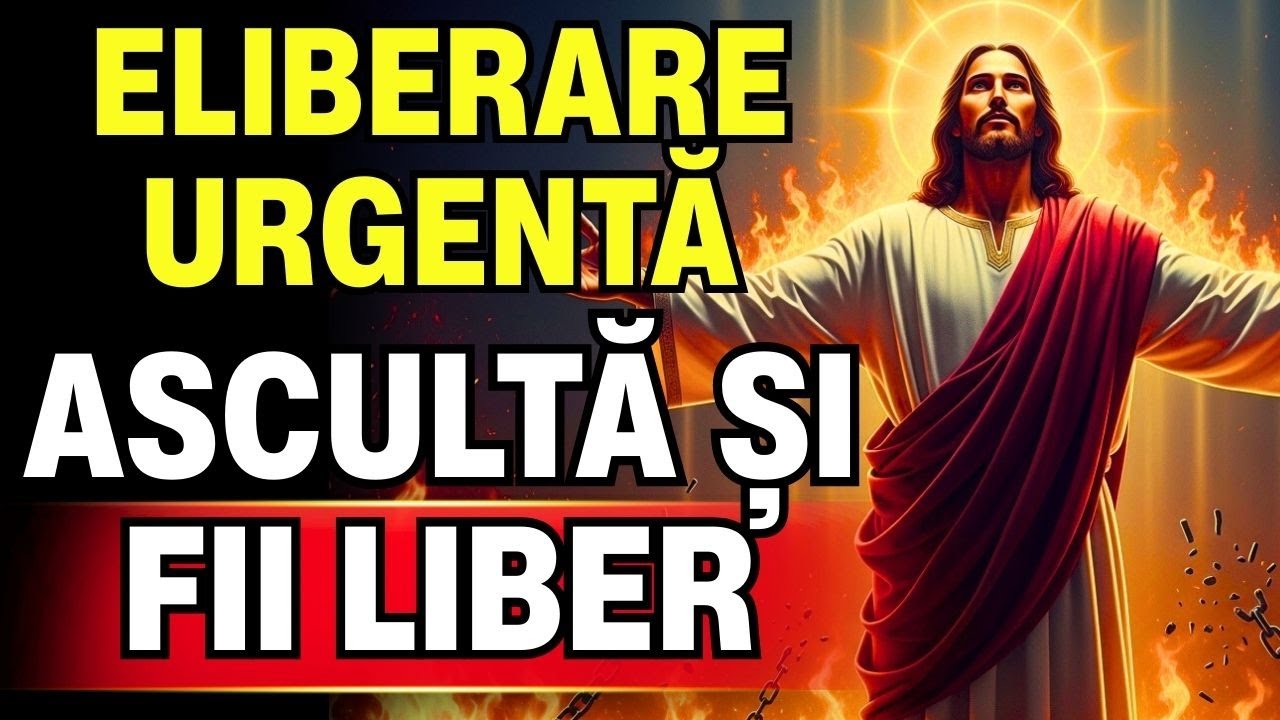 🩸 Doar ascultând, lanțurile SE RUP: eliberare totală prin Sângele lui Iisus acum
