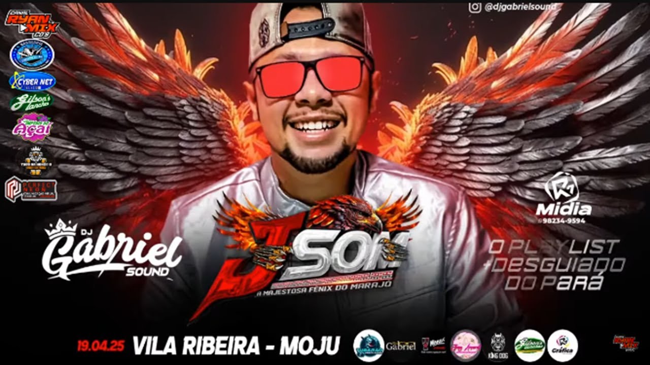 SET - JSOM A MAJESTOSA FENIX DO MARAJO (VILA RIBEIRA - MOJU) 19-04-2025 DJ GABRIEL SOUND