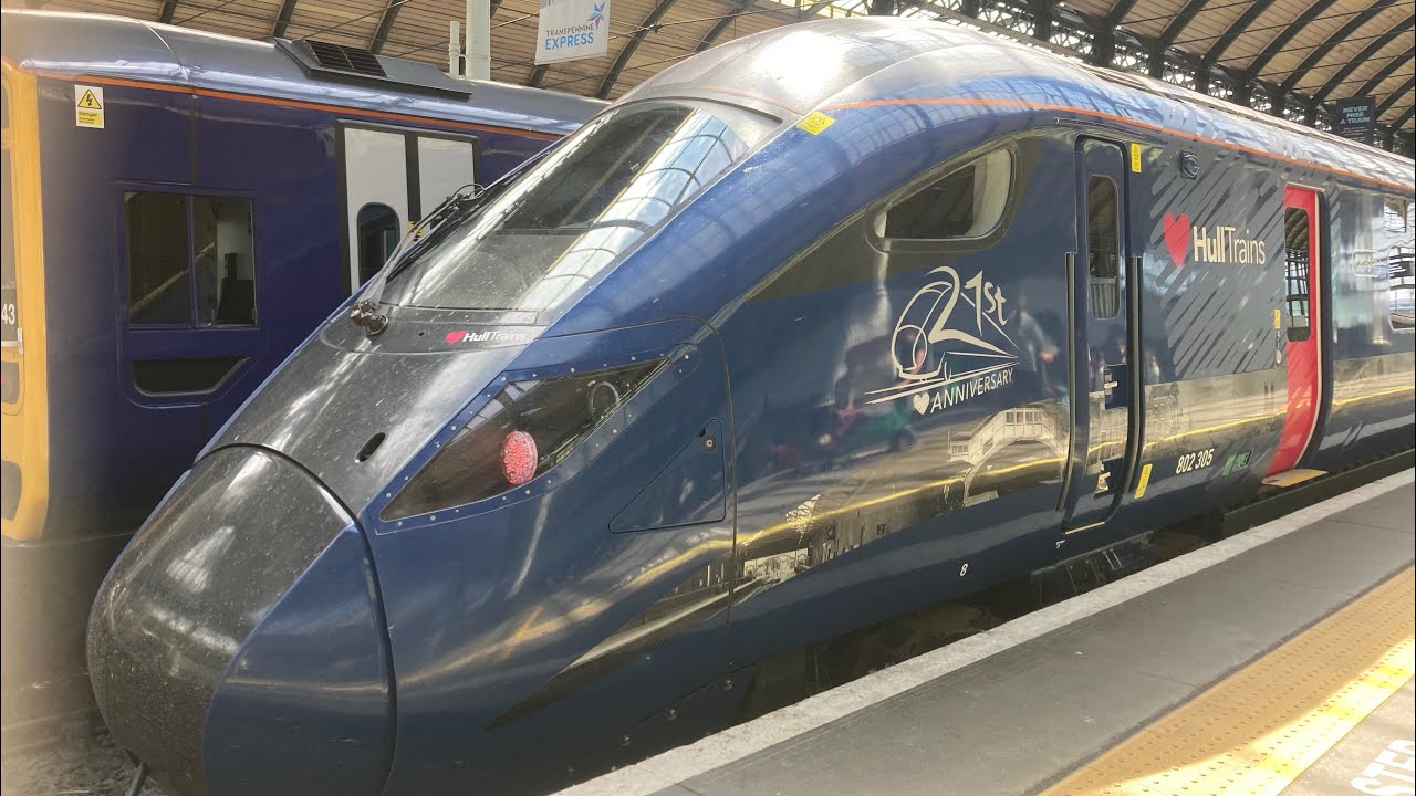 Hull Trains First Class Ride Hull to Doncaster 802305
