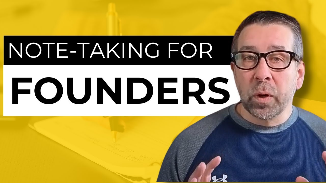 The Simple Note-Taking System Every Founder Needs (No Apps Required)