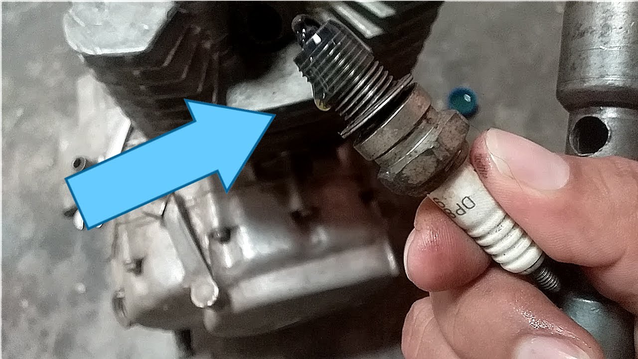 PORQUE LA BUJIA DE MI MOTO SALE MOJADO DE ACEITE