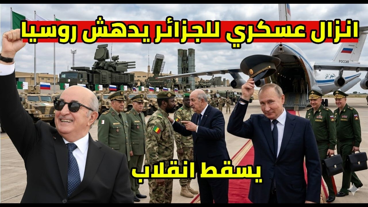 انزال عسكري في الجزائر و روسيا تفاجئ الرئيس تبون و زيارة غويتا تدهش النظام المغربي
