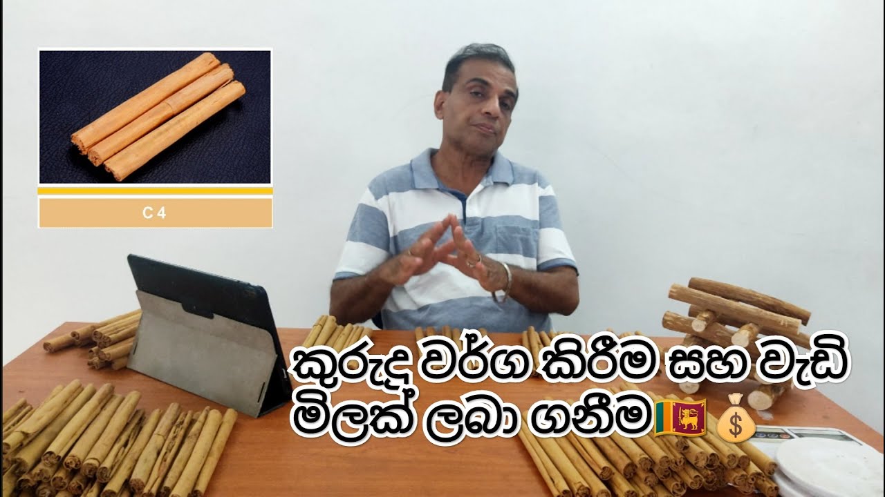 Ceylon Cinnamon Grades | කුරුදු වර්ග කිරීම සහ වැඩිමිලක් ලබා ගනීම💰