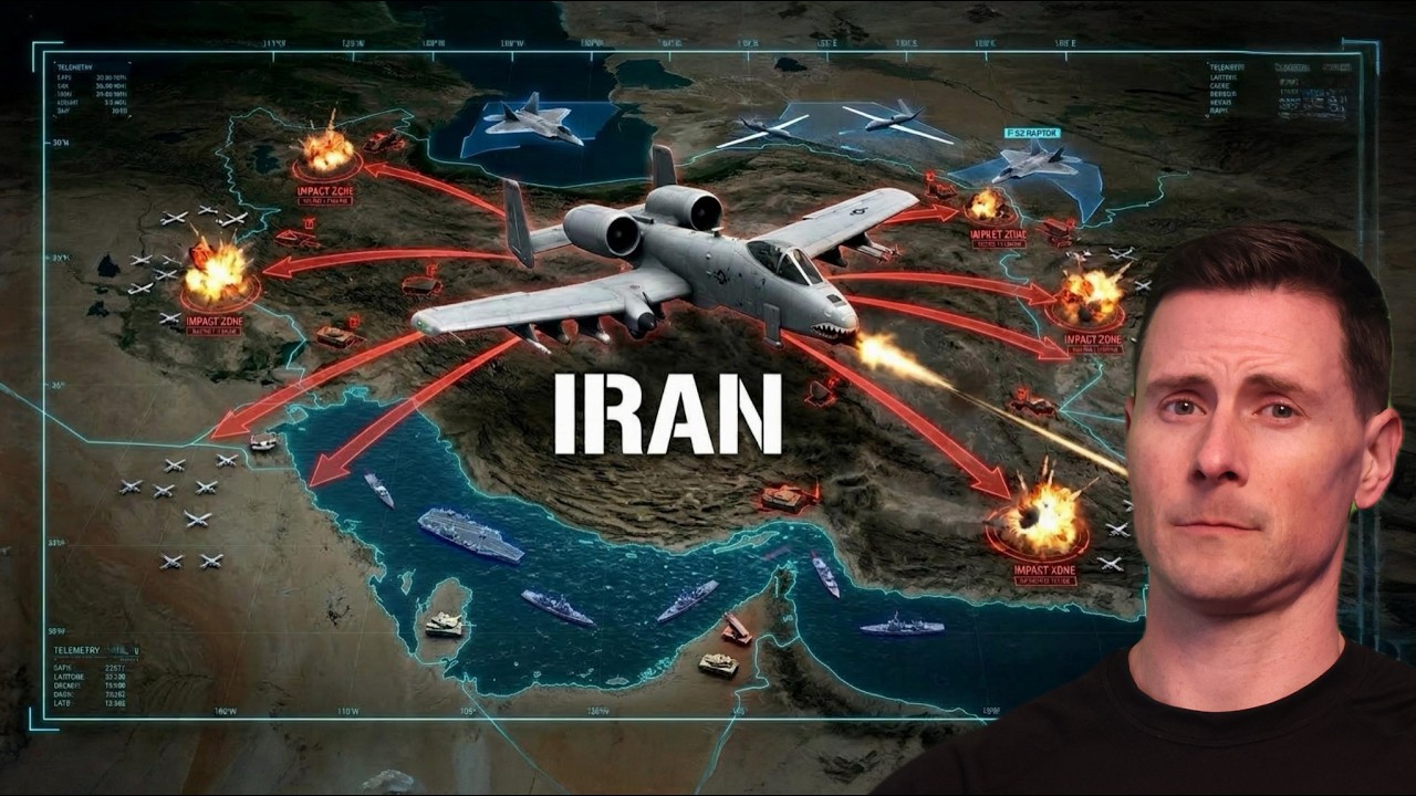 U.S. Military Unleashed A-10 Warthog on Iran then THIS HAPPENED