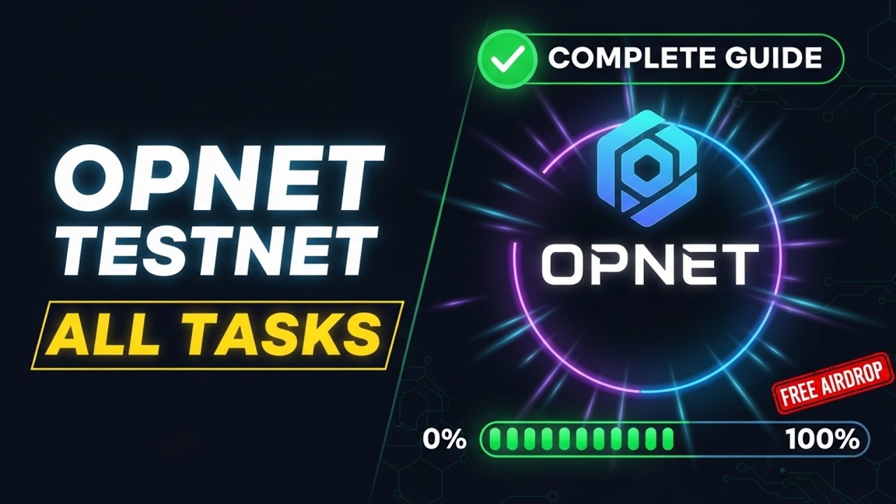 OPNET Testnet: Complete All Tasks & Earn Free Airdrop! 🚀