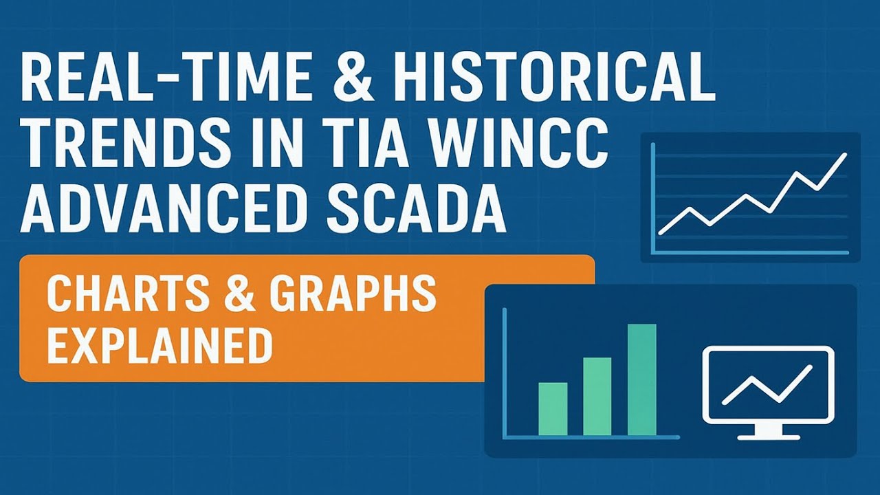 Real-Time & Historical Trends in TIA WinCC Advanced SCADA | Charts & Graphs Explained