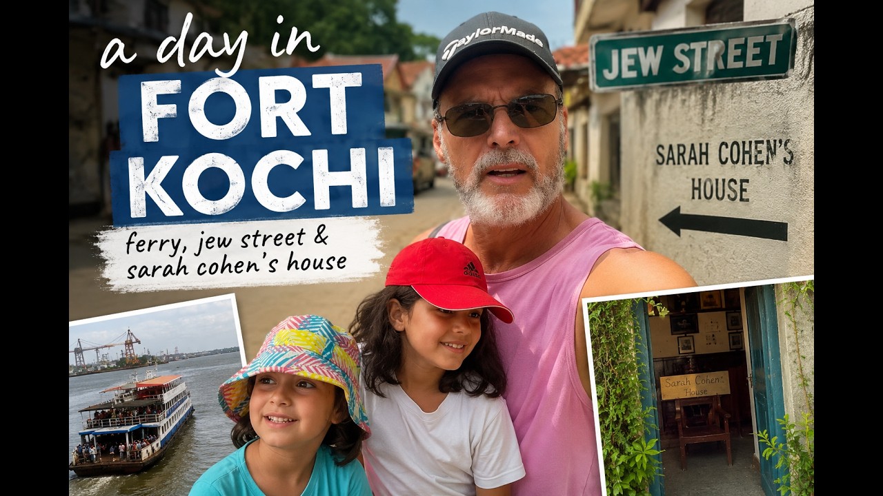 A Day Exploring Fort Kochi | Ferry Ride, Jew Town & Sarah Cohen's House