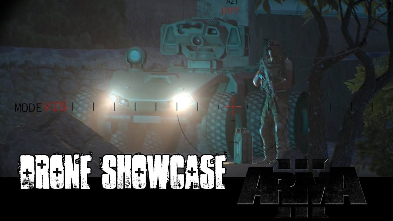 ArmA 3 Drone Showcase - UAV Gameplay